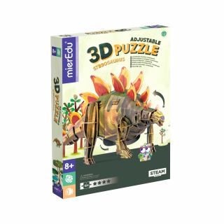 Puzzle 3D reglabil - STEGOSAURUS (deluxe)