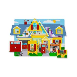 Puzzle cu sunete Casa mea Melissa and Doug