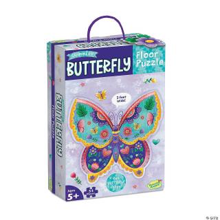 Puzzle de podea in forma de fluture      Butterfly Floor Puzzle