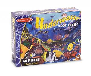 Puzzle de podea Viata subacvatica Melissa and Doug