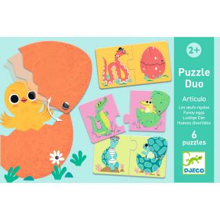 Puzzle duo Djeco, Din ou