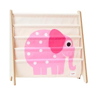 Raft organizator de carti pentru copii, Elefant, 3 Sprouts