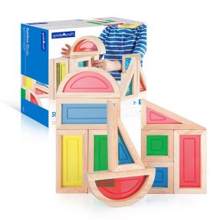 Rainbow Blocks set 10 piese, Guidecraft