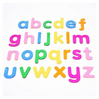 Rainbow Letters, set litere transparente, 26 buc., TickiT