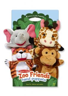 Set 4 papusi de mana Zoo Melissa and Doug