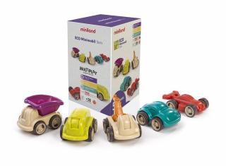 Set 5 vehicule 12 cm Minimobile ECO