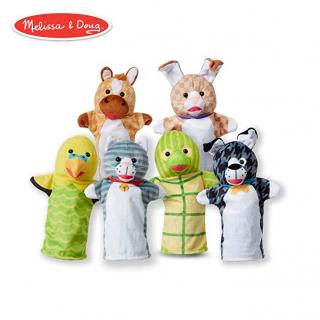 Set 6 papusi de mana Animale de companie - Melissa  Doug