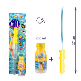 Set Baloane de sapun gigante - accesoriu sabie + solutie 250 ml