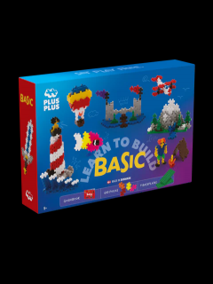 Set constructie Plus-Plus, 600 piese, Invata sa construiesti