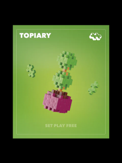 Set constructie Plus-Plus, PLANTE - Topiary
