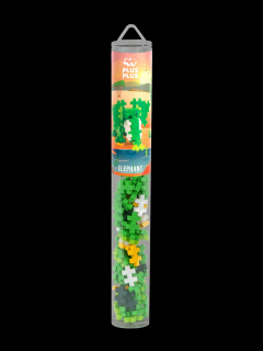 Set constructie Plus-Plus, tub 100 piese, Elefant