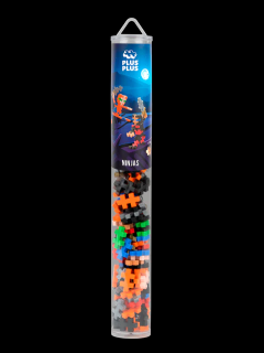 Set constructie Plus-Plus, tub 100 piese, Ninja