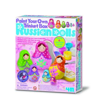 Set creativ de pictat - Cutiute Matrioshka