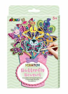 Set creativ de razuit Buchet - Fluture