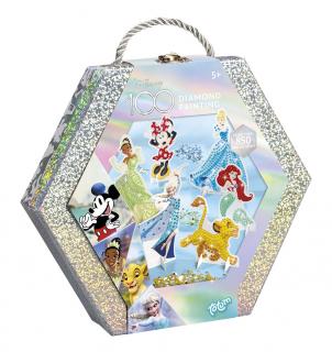 Set creativ Disney aniversar 100 ani, pictura cu diamante