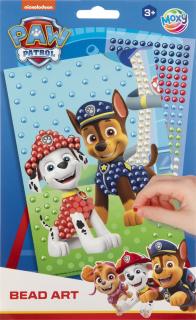 Set creativ DIY, Mozaic cu margele, Paw Patrol Bead Art