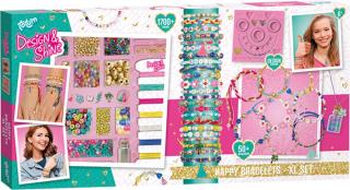 Set creativ DIY XL, Bratari vesele, Design and shine