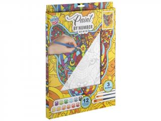 Set creativ, Picteaza pe numere, Canvas Pantera