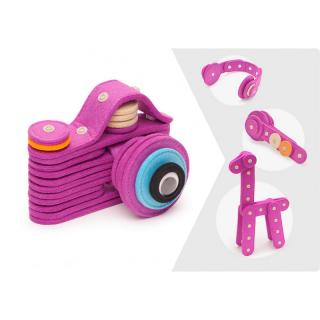 Set de constructie din fetru Aparat Foto - KNOP KNOP