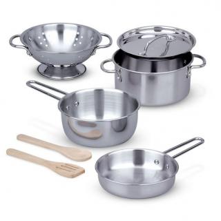 Set de joaca Oale si cratite Inox - Melissa  Doug