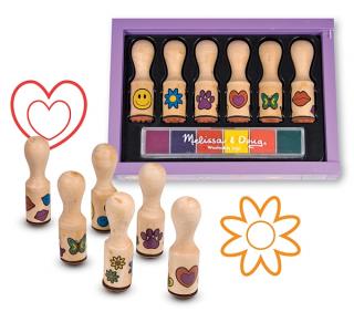 Set de stampile Happy Handle Melissa and Doug
