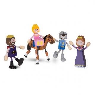 Set figurine flexibile Familia Regala - Melissa  Doug