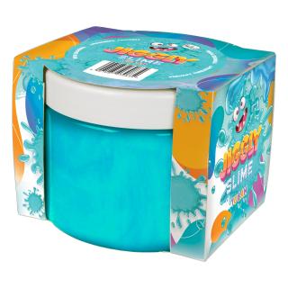 Slime in cutie JIGGLY SLIME ,       turcoaz perlat, 500 g