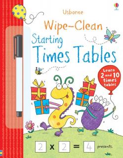 Starting Times Tables wipe-clean