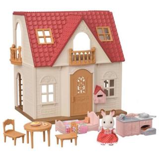 Sylvanian Families-Casuta Red Roof Cosy Cottage