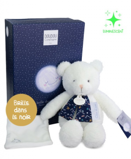 Ursulet Doudou    CLAIR DE LUNE ,       30 cm