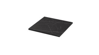 Blat pentru masa 500x500 mm, Pietra Grigia negru F206 ST9