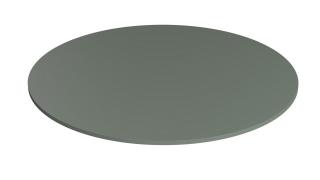 Blat pentru masa O 1300 mm, Verde eucalipt U604 ST9