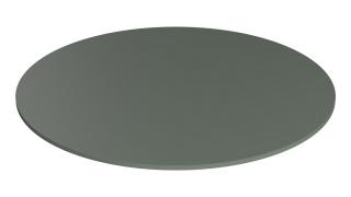 Blat pentru masa O 1400 mm, Verde eucalipt U604 ST9