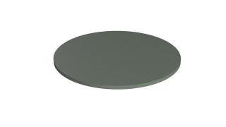 Blat pentru masa O 700 mm, Verde eucalipt U604 ST9