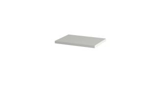 Polita decorativa 350x250x18 mm, Alb Alpin W1100 ST9, grosime 18 mm