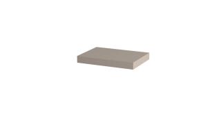 Polita decorativa 350x250x36 mm, Gri casmir U702 ST9, grosime 36 mm