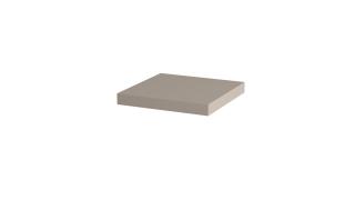 Polita decorativa 350x350x36 mm, Gri casmir U702 ST9, grosime 36 mm