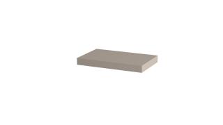 Polita decorativa 400x250x36 mm, Gri casmir U702 ST9, grosime 36 mm