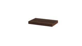 Polita decorativa 400x250x36 mm, Nuc Warmia maro H1307 ST19, grosime 36 mm