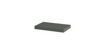 Polita decorativa 400x250x36 mm, Verde eucalipt U604 ST9, grosime 36 mm