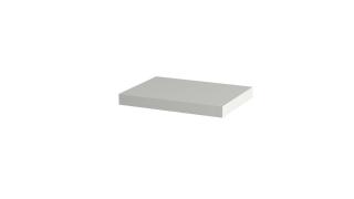 Polita decorativa 400x300x36 mm, Alb Alpin W1100 ST9, grosime 36 mm