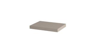 Polita decorativa 400x300x36 mm, Gri casmir U702 ST9, grosime 36 mm