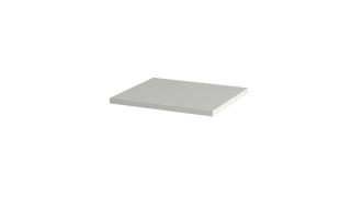 Polita decorativa 400x350x18 mm, Alb Alpin W1100 ST9, grosime 18 mm