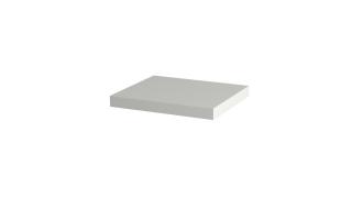 Polita decorativa 400x350x36 mm, Alb Alpin W1100 ST9, grosime 36 mm