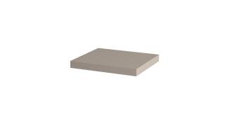 Polita decorativa 400x350x36 mm, Gri casmir U702 ST9, grosime 36 mm