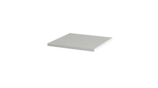 Polita decorativa 400x400x18 mm, Alb Alpin W1100 ST9, grosime 18 mm