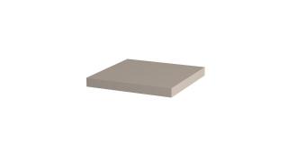 Polita decorativa 400x400x36 mm, Gri casmir U702 ST9, grosime 36 mm