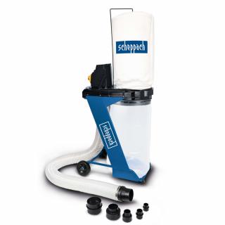 Aspirator rumegus Scheppach DC 500, 550 W, 1150 mc h, 75 L