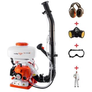 Atomizor Ruris A109S, 41.5 cmc, 3 CP, 14 litri, pompa booster + costum protectie