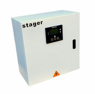 Automatizare trifazata Stager YA400125F24, 125 A, 24Vcc